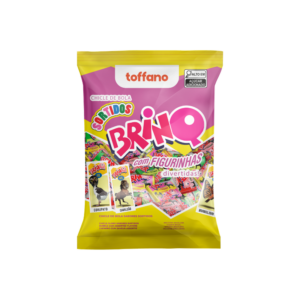 Chicle de Bola Sortidos Brinq com Figurinhas 350g