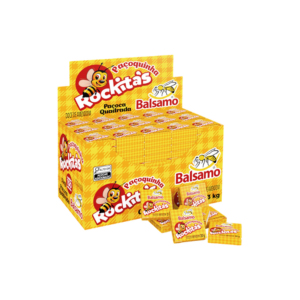 Paçoquinha Rockitas Quadrada 150 unidades