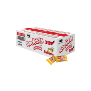 Paçoquinha Rockitas com 100 unidades