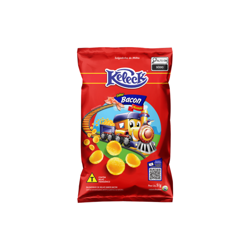 Salgado Assado de milho Bacon 10x51g