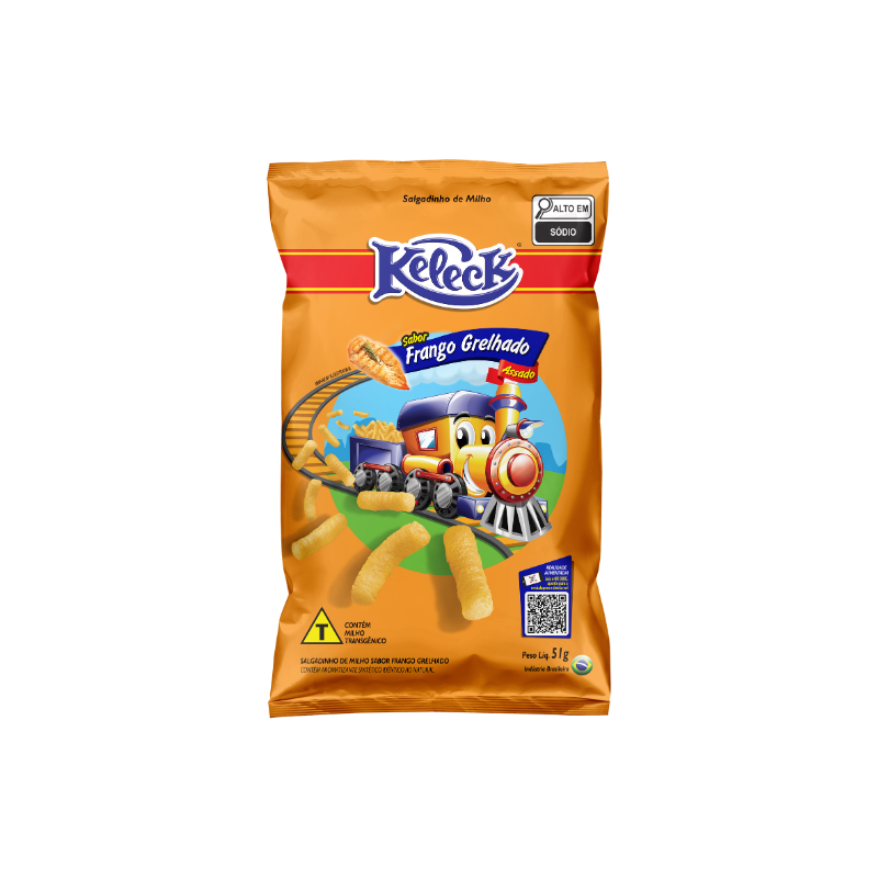 Salgado Assado de milho Frango Grelhado 10x51g